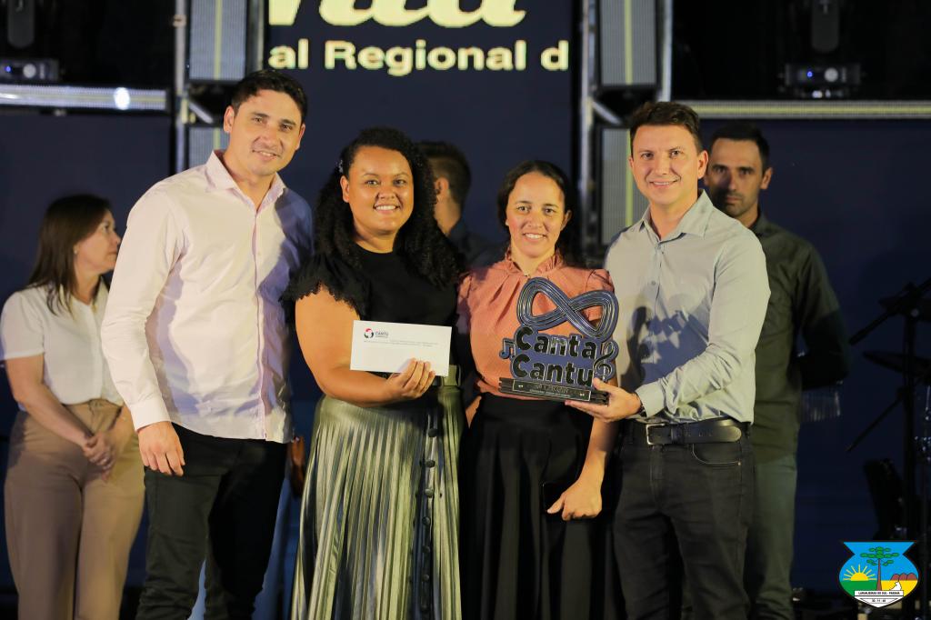 Catanduvas se destaca na final do IV Canta Cantu, em Laranjeiras do Sul