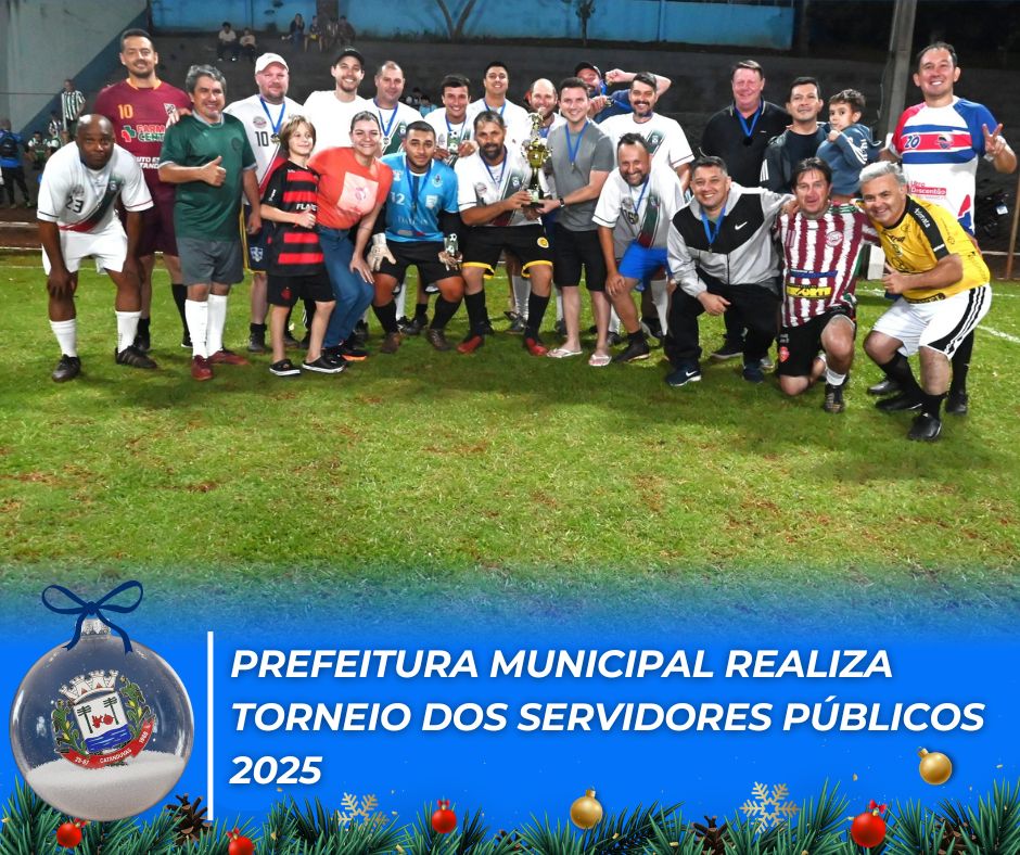PREFEITURA MUNICIPAL REALIZA TORNEIO DOS SERVIDORES PÚBLICOS 2025